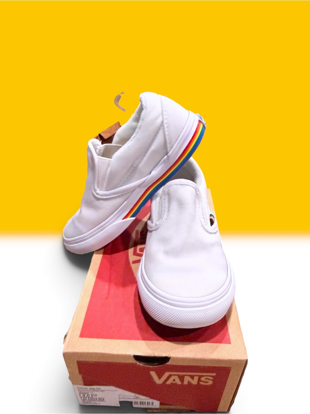 Vans Classic Slip On Rainbow